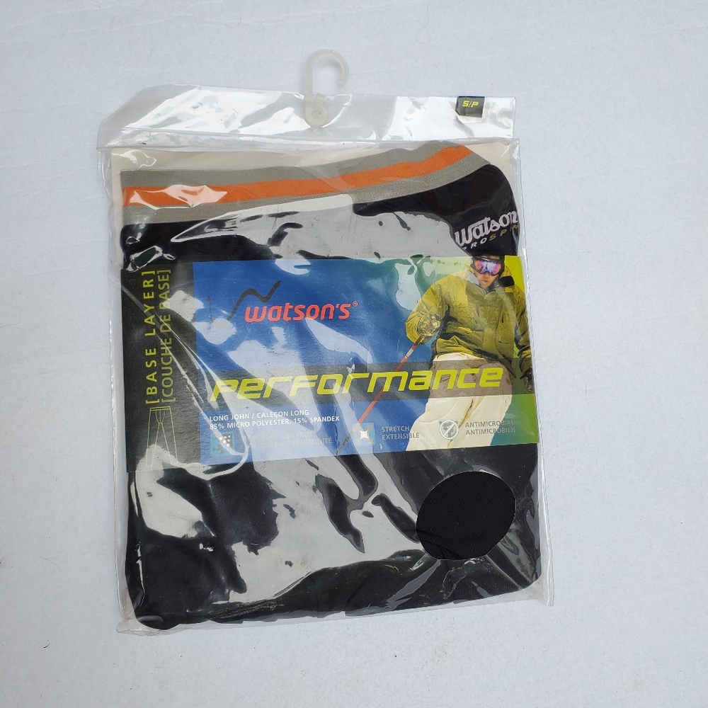NWT Watsons Performance Size Small Base Layer